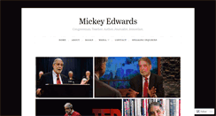 Desktop Screenshot of mickeyedwards.com